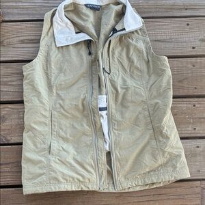 Exofficio Light Tan Travel Zip-Front Vest